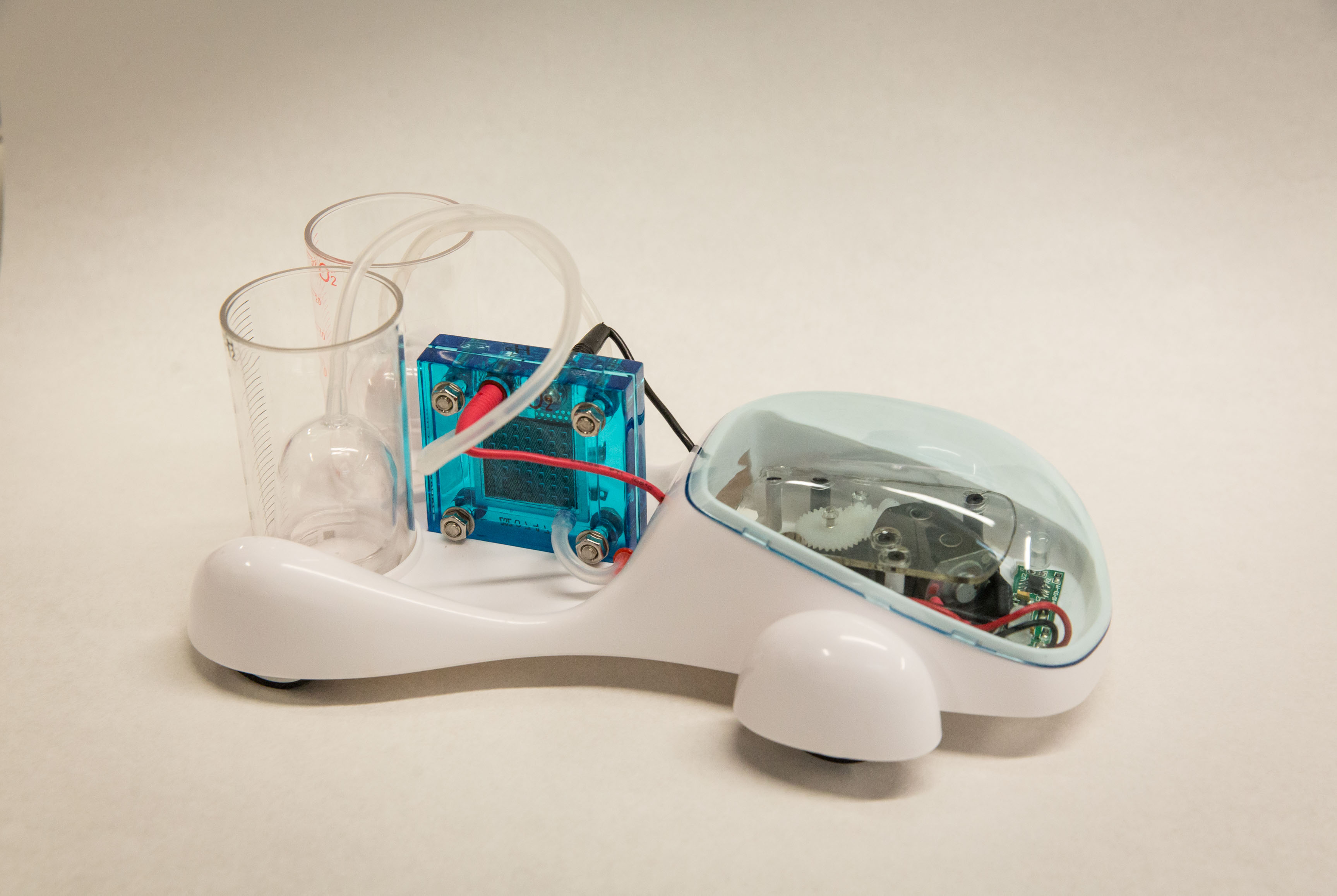 Coche eléctrico Prototipo de coche basado en celdas de combustible