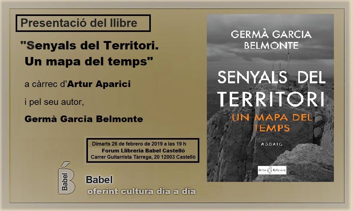 Presentació de "Senyals del Territori" Senyals del territori
