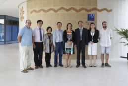 Delegación de la Changzhou University